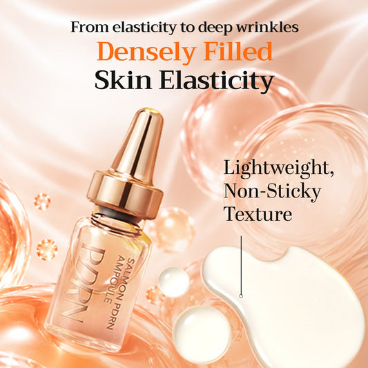 Salmon PDRN Ampoule 7 days - Moisture Skincare Gift Set - Korean Skincare Luxury Premium High-end Hydrating Anti Aging Serum [CELL FUSION C]