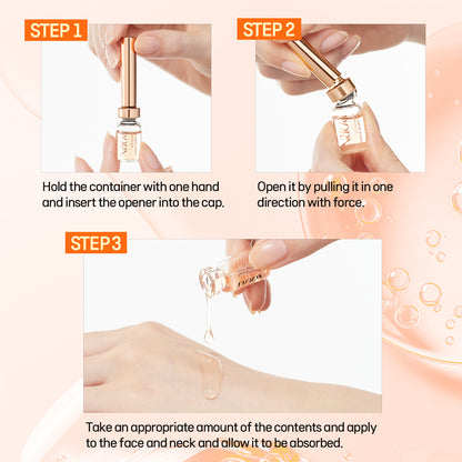 Salmon PDRN Ampoule 7 days - Moisture Skincare Gift Set - Korean Skincare Luxury Premium High-end Hydrating Anti Aging Serum [CELL FUSION C]