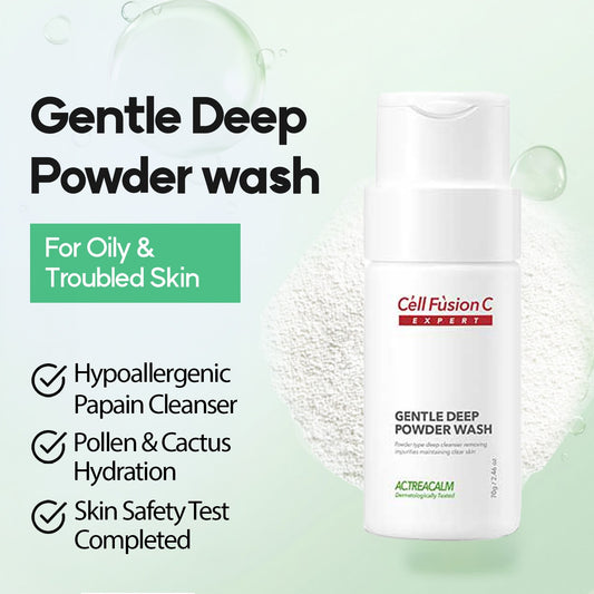 Cell Fusion C Expert Gentle Deep Powder Wash