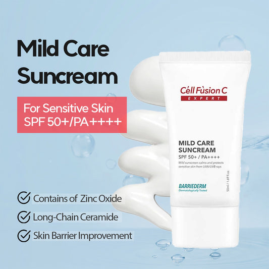 Cell Fusion C Expert Mild Care Suncream SPF 50+/ PA++++