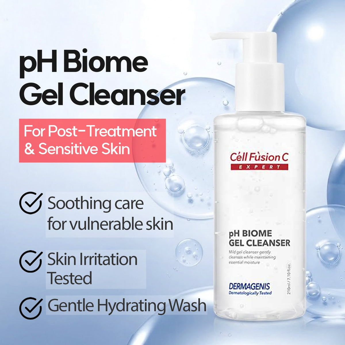 Cell Fusion C Expert pH Biome Gel Cleanser