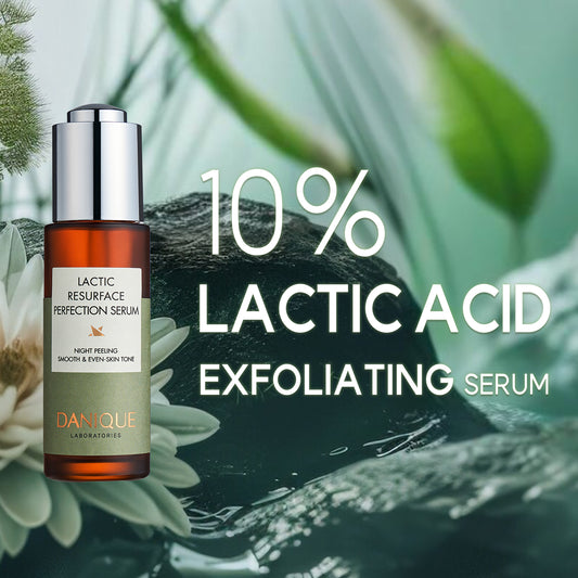 DANIQUE  Lactic Resurface Perfection Lactic Acid Night Peeling Serum for Even Skin Tone 30ml, Korean Skin Care Beauty Serum Booster