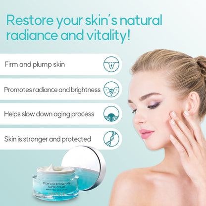 DANIQUE Stem Cell Rejuvenate Super Cream, Korean Skin Care Beauty Cream Booster