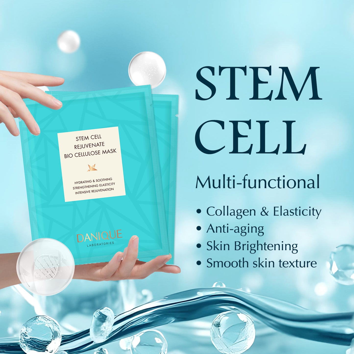 DANIQUE STEM CELL REJUVENATE BIO CELLULOSE MASK 25g*1ea