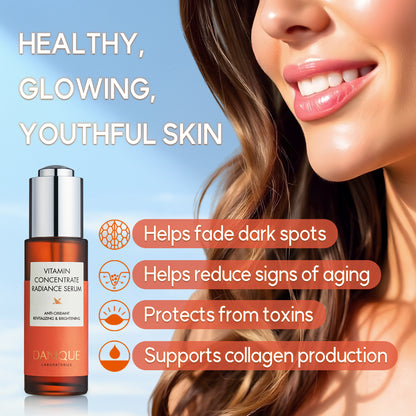 DANIQUE Vitamin Concentrate Radiance Serum, Stem Cell Korean Skin Care Beauty Serum Booster