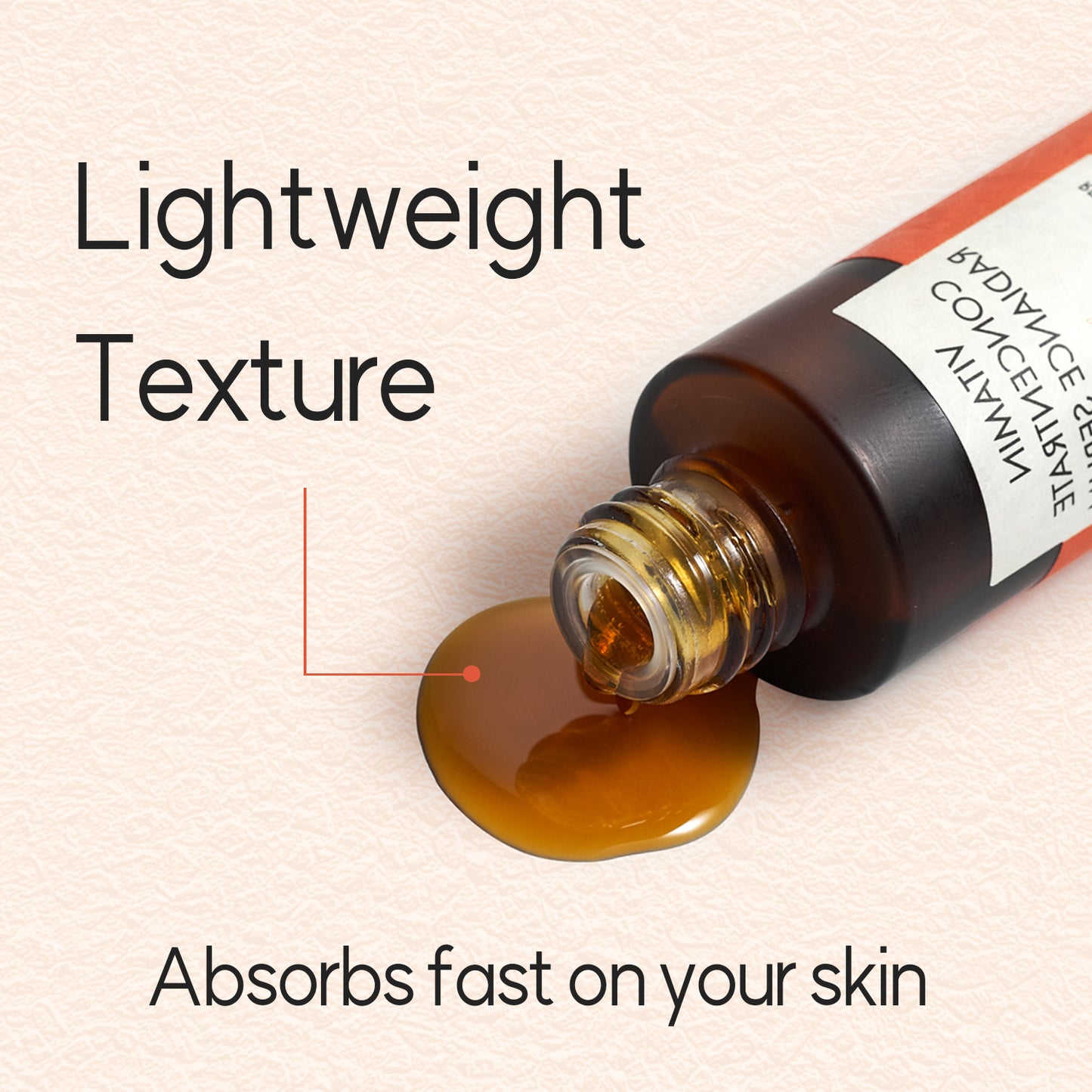 DANIQUE Vitamin Concentrate Radiance Serum, Stem Cell Korean Skin Care Beauty Serum Booster