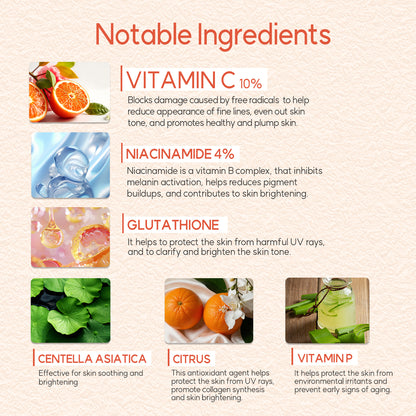 DANIQUE Vitamin Concentrate Radiance Serum, Stem Cell Korean Skin Care Beauty Serum Booster