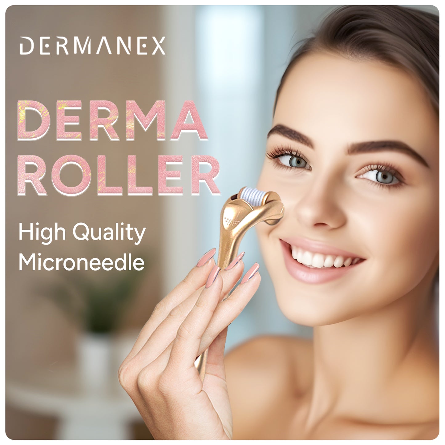 DermaRoller MICRO NEEDLE ROLLER 2EA