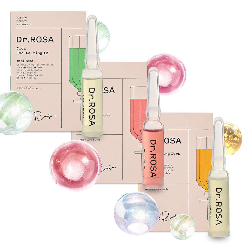 🎁 Dr. ROSA Mini Shot Ampoule – 1 Random Type (3 Types Available) with Sample Pouch (100% off)