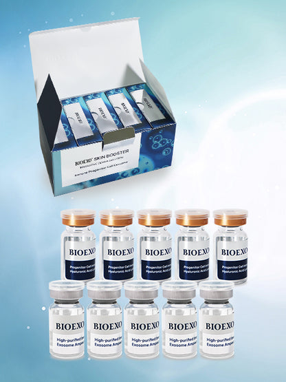 BIOEXO Exosome Skin Booster Ampoule 1BOX  (2ml+4.5ml /set) x 5