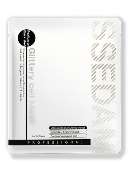 Real Lacto Blacklabel Glittery Cell Mask