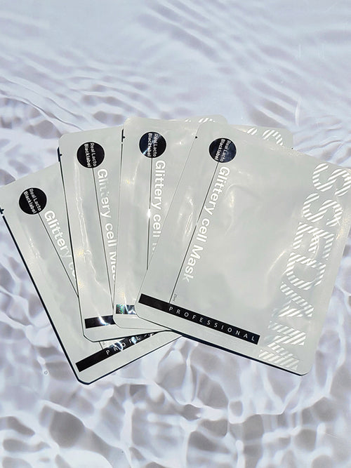 Real Lacto Blacklabel Glittery Cell Mask
